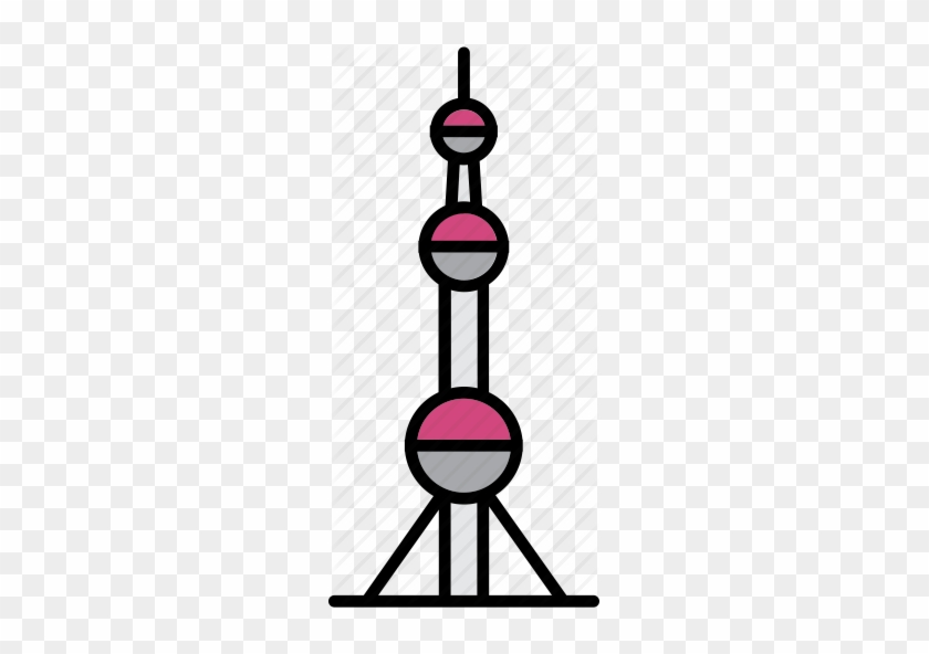 Towers Clipart Oriental Pearl Tower - Orient Pearl Tower Shanghai Png #1362051