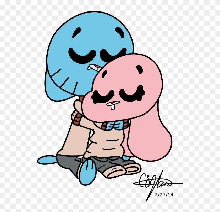 More Like Gumball Again By Angelcopperfield - Dibujos De Gumball Y Anais #1362062