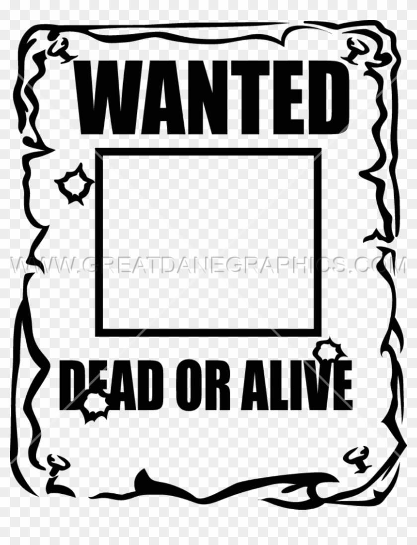 Clip Free Stock Help Wanted Sign Clipart - Cartoon Wanted Poster Black And White #1362086