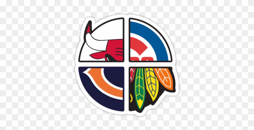 Chicago Blackhawks Wallpaper Png - Bulls Cubs Bears Blackhawks #1362118