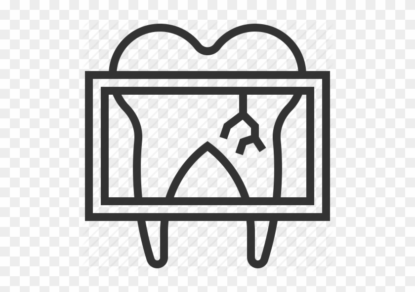 Tooth X Ray Icon Clipart Computer Icons Dentistry - Qualification Symbol #1362143