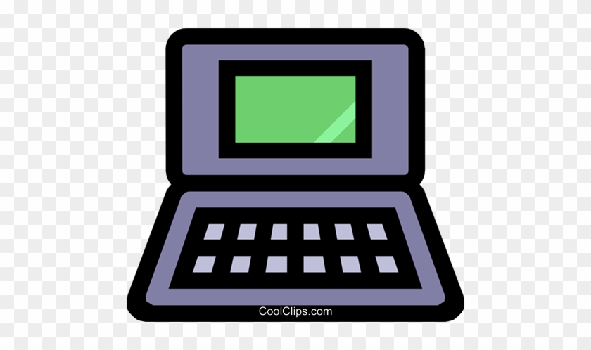 Symbol Of A Laptop Computer Royalty Free Vector Clip - Symbol Of A Laptop Computer Royalty Free Vector Clip #1362292
