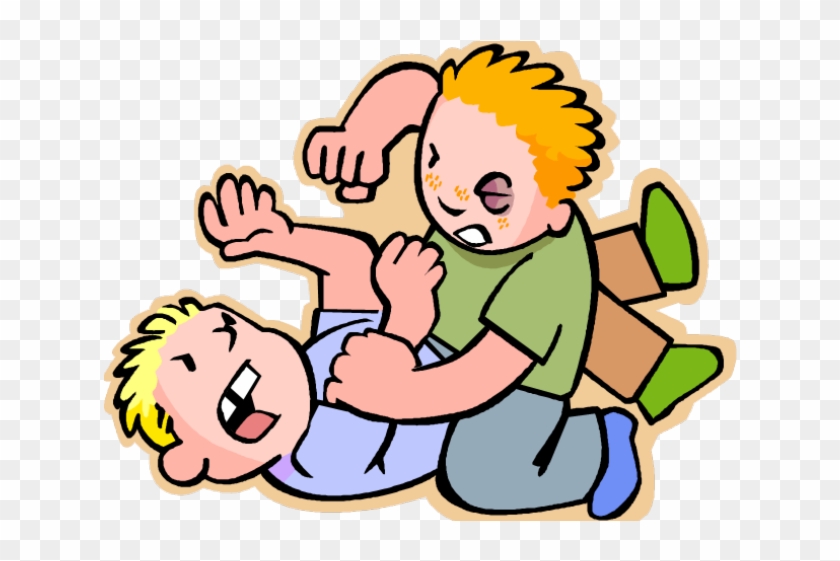 Fight Clipart Street Fight - Bullying Clipart #1362302