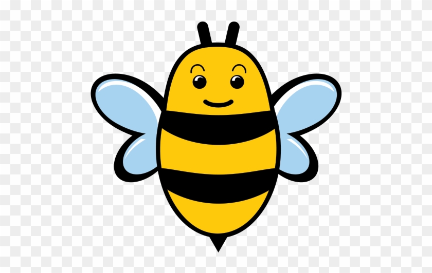Hornet Clipart Happy - Cute Bumblebees #1362336