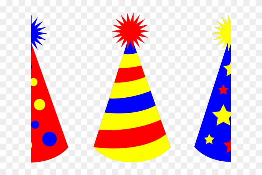 Hut Clipart Birthday - Birthday Hat Vector Png #1362376
