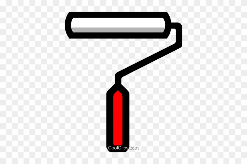 Symbol Of A Paint Roller Royalty Free Vector Clip Art - Farbroller Png #1362384