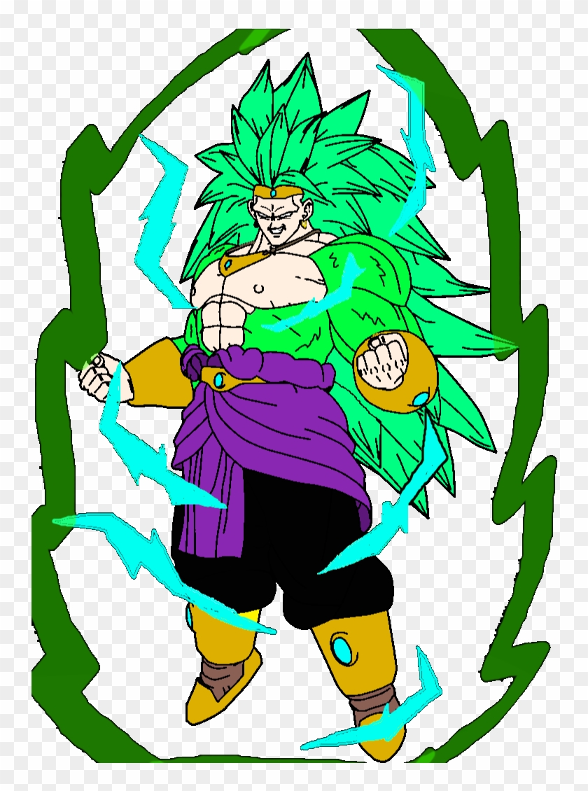 Clip Royalty Free Stock God By Jordanmcfighter On - Broly #1362443
