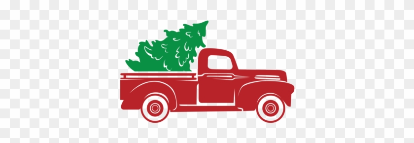 Transparent Trucks Christmas - Truck With Tree Svg #1362548