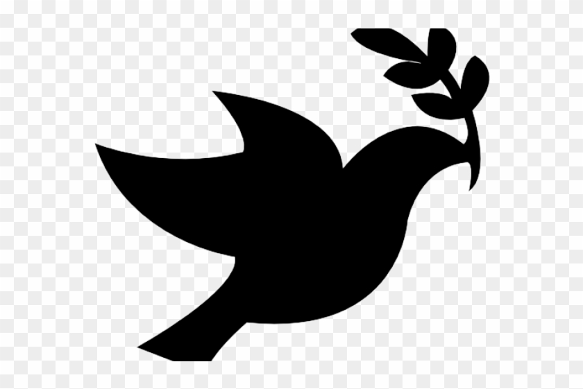 Peace Dove Clipart Social Justice - Peace Dove Silhouette #1362613