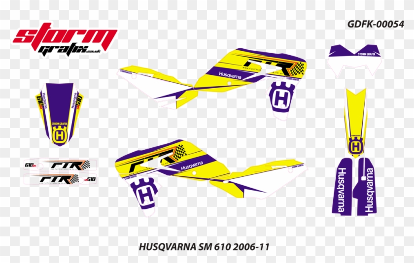 Husqvarna Sm 610 2006 - Husqvarna 610 Stickers #1362653