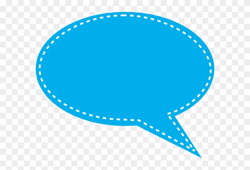 Blue Speech Bubble Png #211453