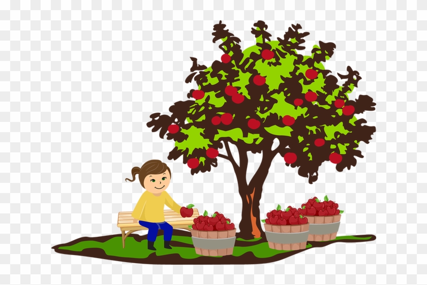 Fall Apple Tree Clipart - Fall Apple Tree Clip Art #211640