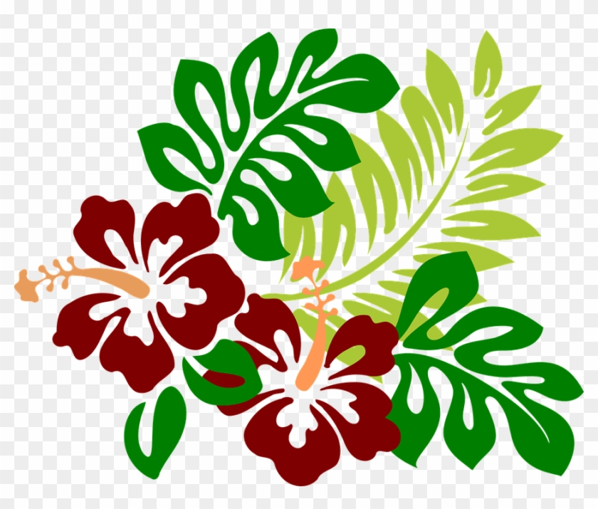 Decoupage - Hawaiian Flower Png #211710