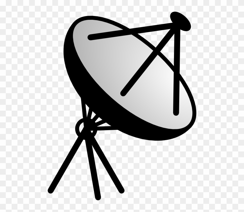 Pin Antenna Clip Art - Dish Antenna Clip Art #211732