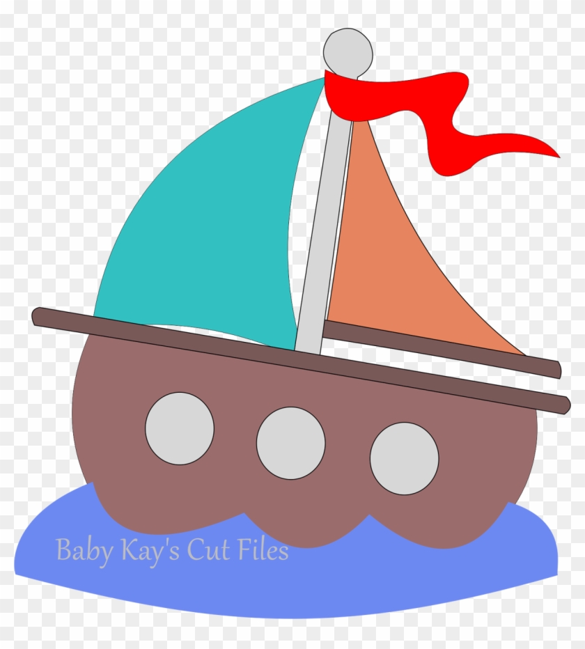 Cut File Sailboat - Cut File Sailboat #211782
