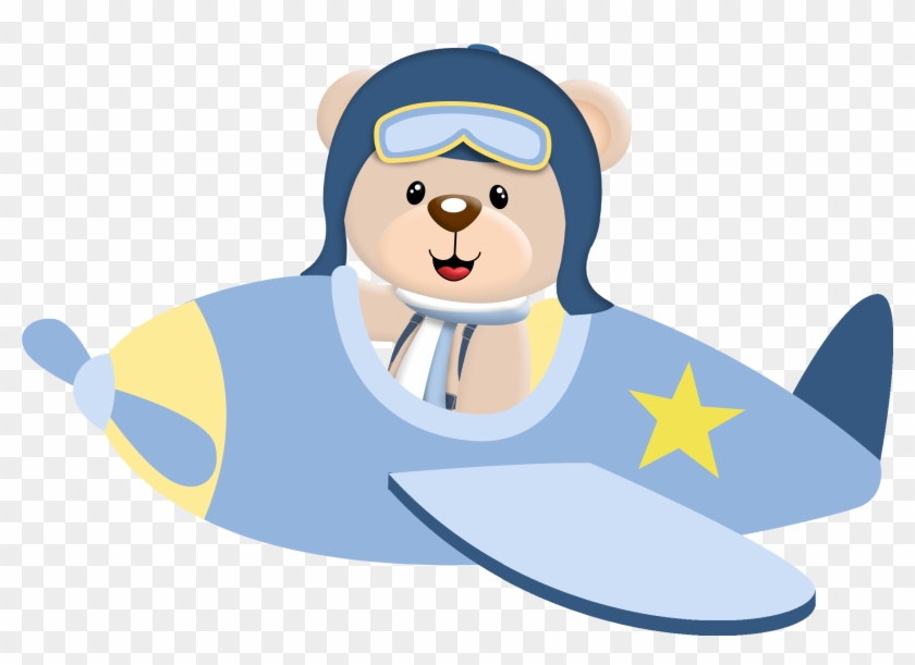 Aviador - Decoração Chá De Bebê Urso Aviador #211784