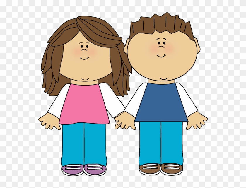 Brother Clip Art - One Brother And One Sister #211878
