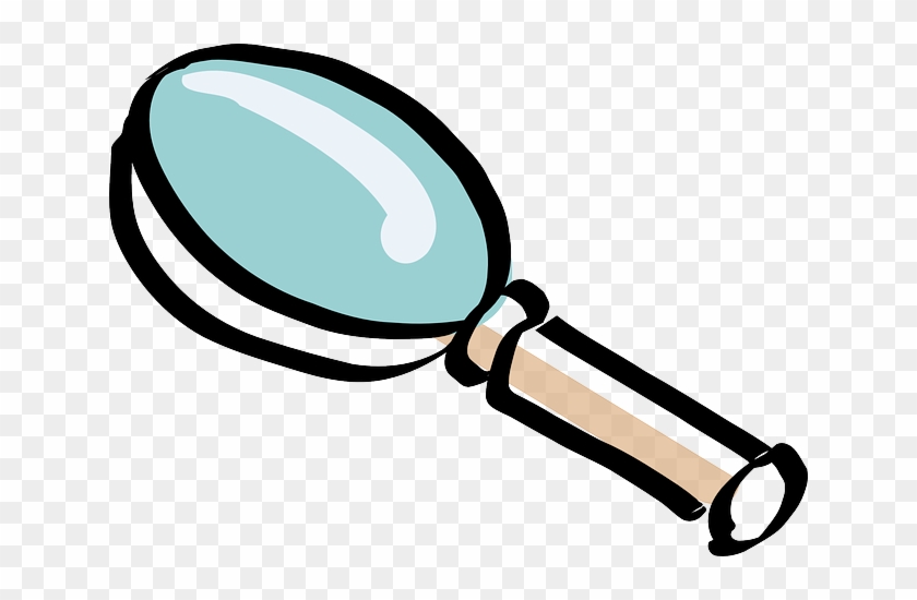 Magnifying, Drawing, Cartoon, Free, Detective - Melonheadz Magnifying Glass #211896