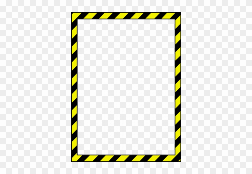 Caution Tape Square Border - Caution Border #211910