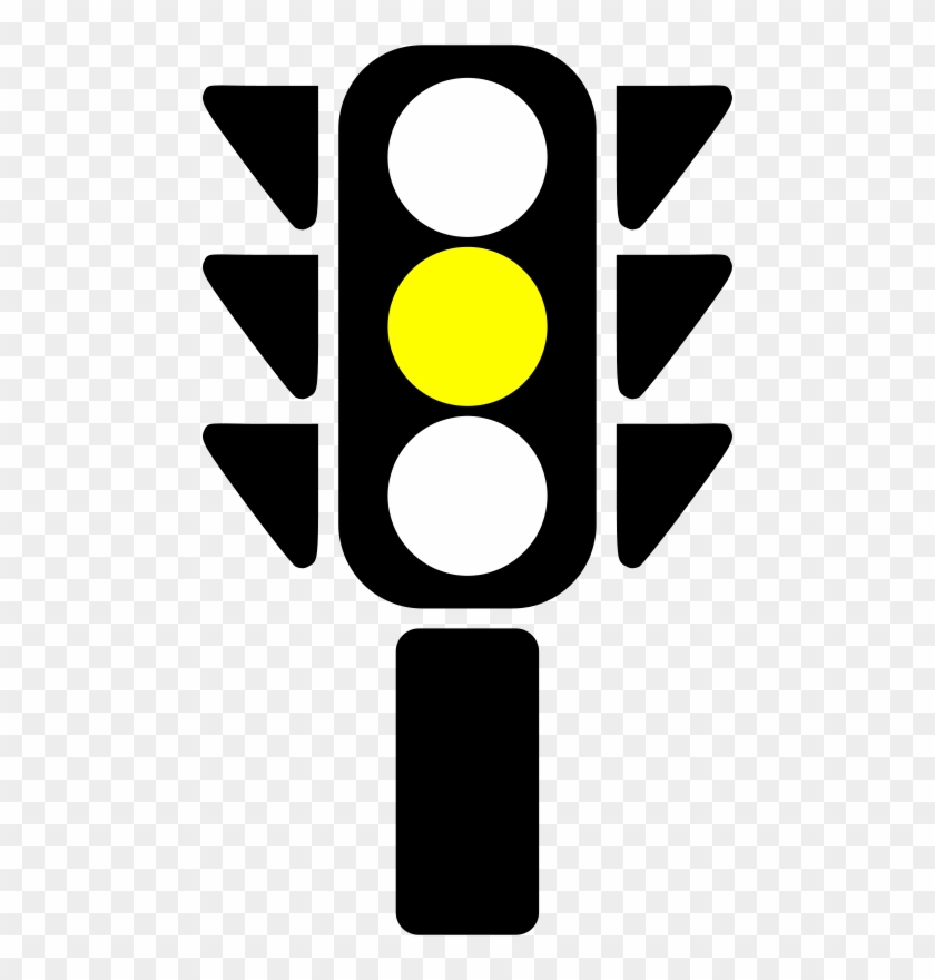 Free Clipart - Yellow Traffic Light Clipart #211974