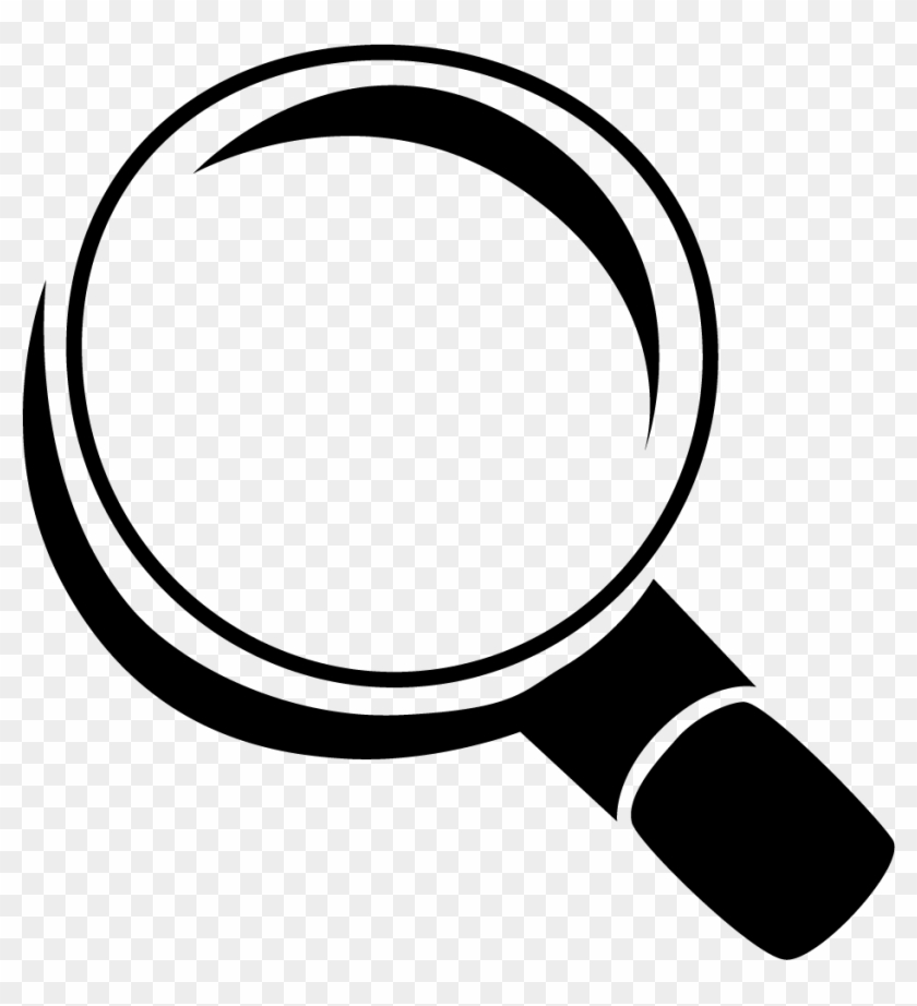 Notice Clipart Magnifying Glass - Search Icon Png Transparent #211987