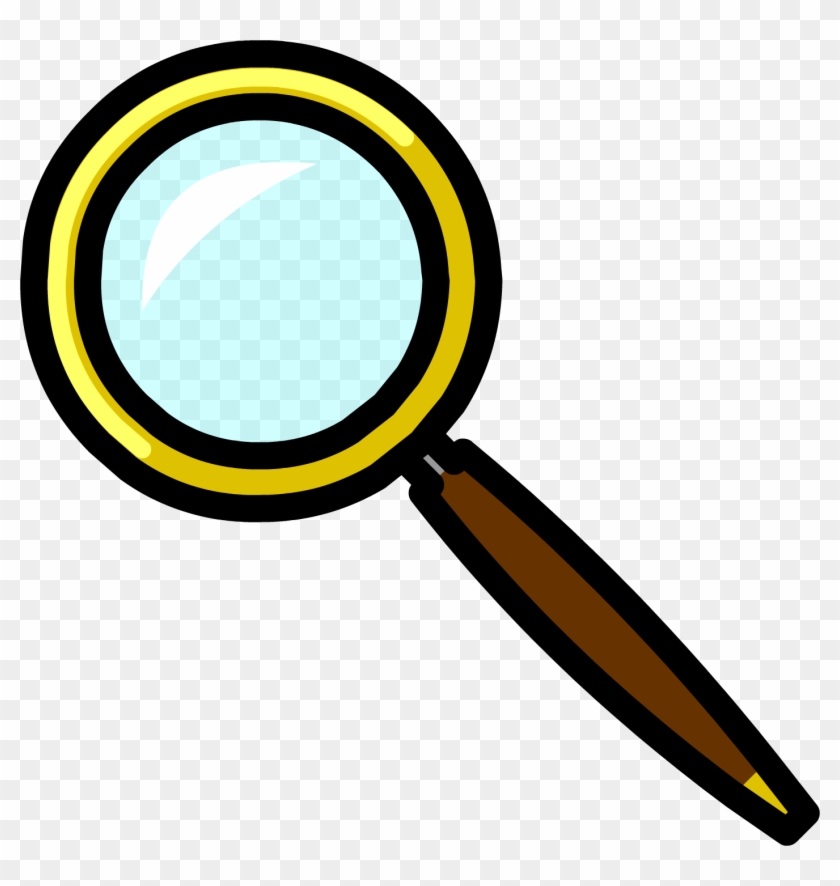 Magnifying Glass Pin - Club Penguin Magnifying Glass #212010