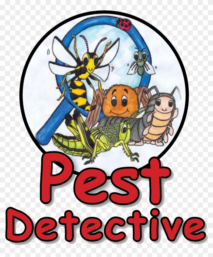 Words 'pest Detective' And Hand Drawn Illustration - Pest Detective #212026