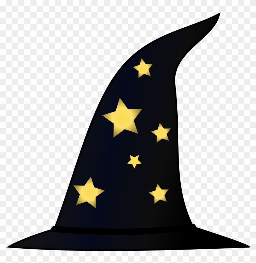 Chpeau De Sorcier Wizard Hat - Magician Hat Clipart #212027