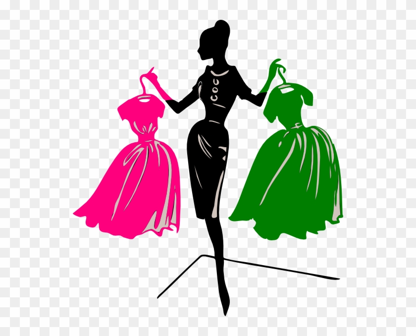 How To Set Use Pink And Green Silhouette Svg Vector - Apollo's Products Fashion: Silhouette Of Lady Holding #212064