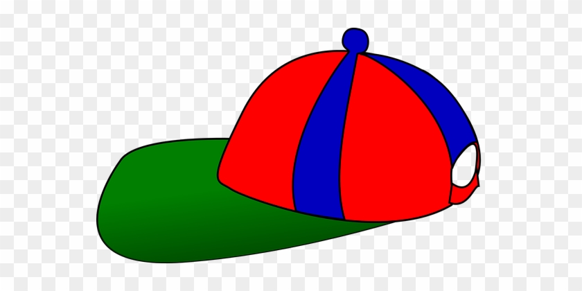 Cap Hat Sport Baseball Sun Blue Red Green - Clothes For Summer Clipart Png #212088
