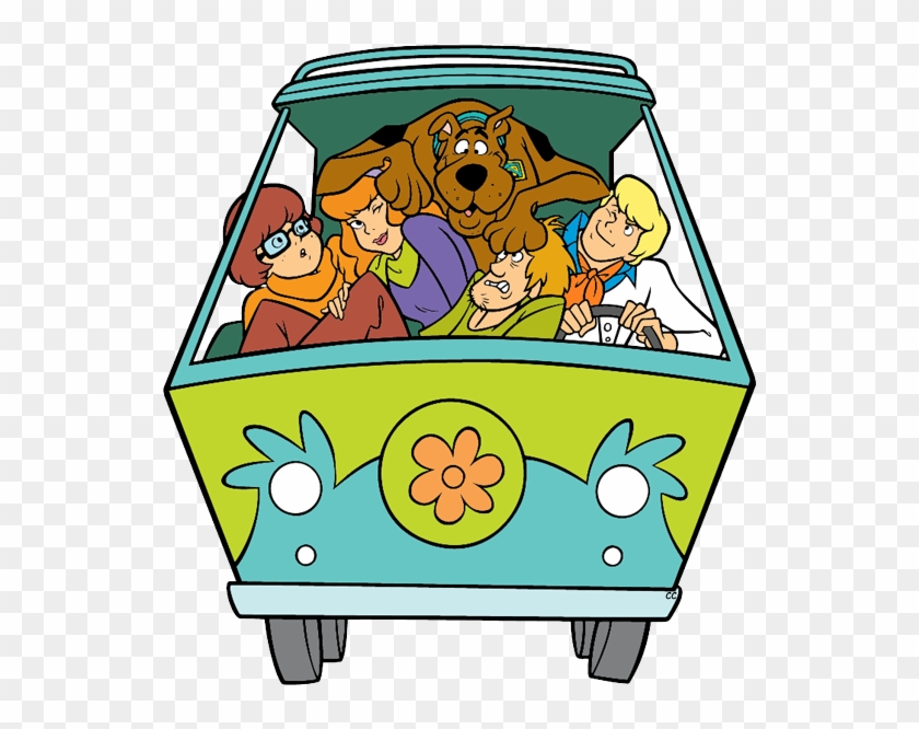 Mystery Clipart Cartoon - Scooby Doo Mystery Machine Png #212118