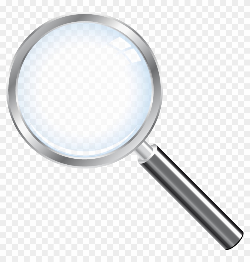 Magnifying Glass Clip Art - Magnifying Glass Vector #212129
