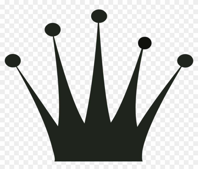 Krone Clipart Schwarz - Queen Crown #212183