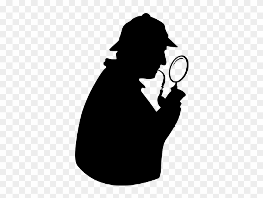 Digital - Sherlock Holmes Silhouette #212197