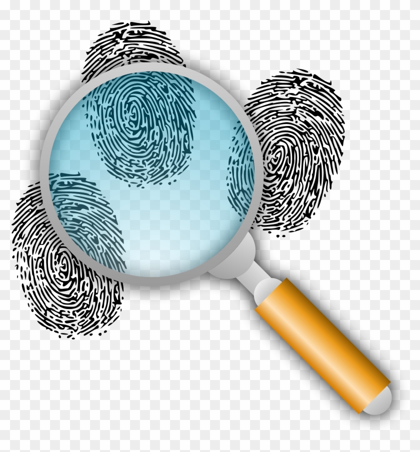 Search For Fingerprints Clipart - Elements Of A Crime #212233