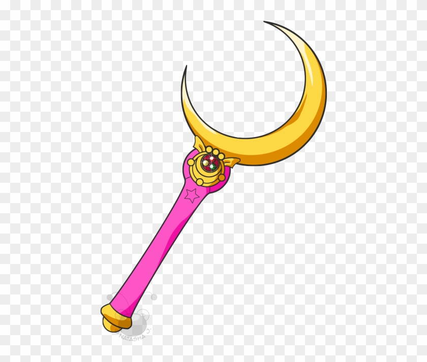Crescent Moon Clipart Png - Sailor Moon Crescent Moon Wand #212368