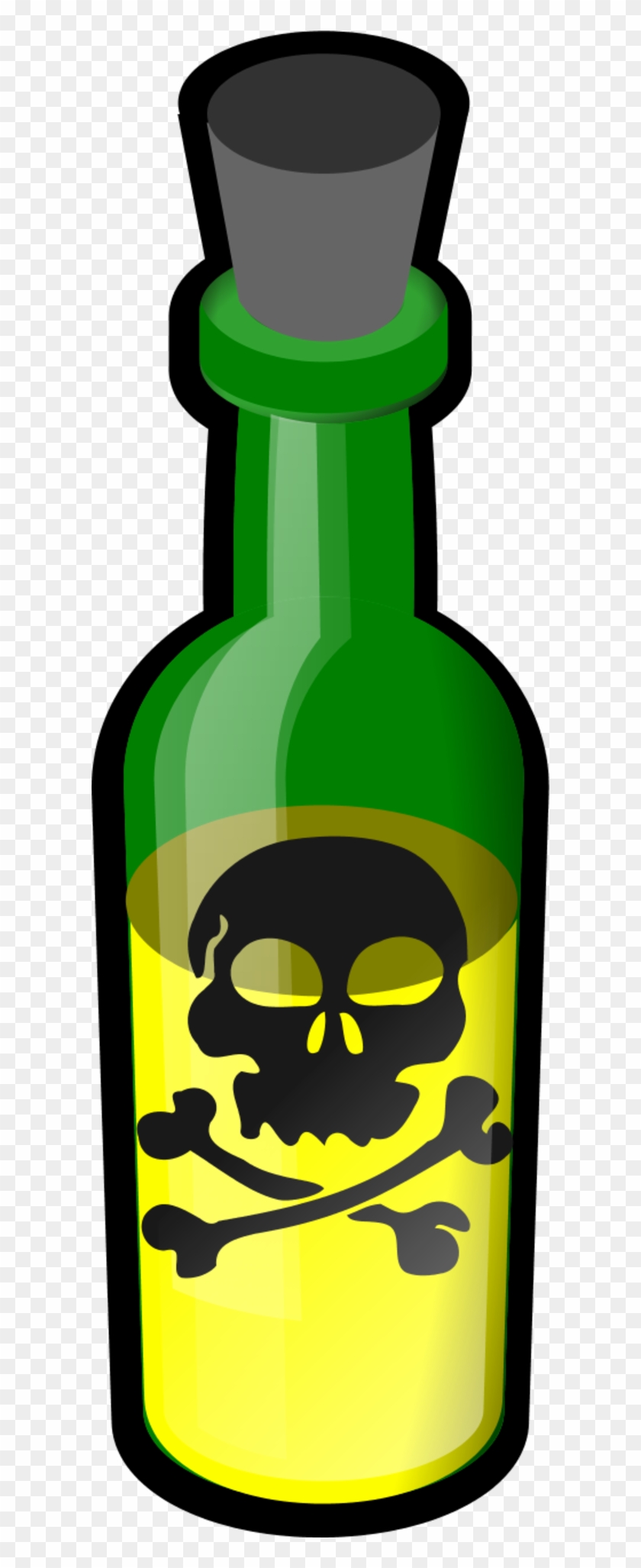 Poison Bottle Vector Clip Art - Poison Bottle Clip Art #212373
