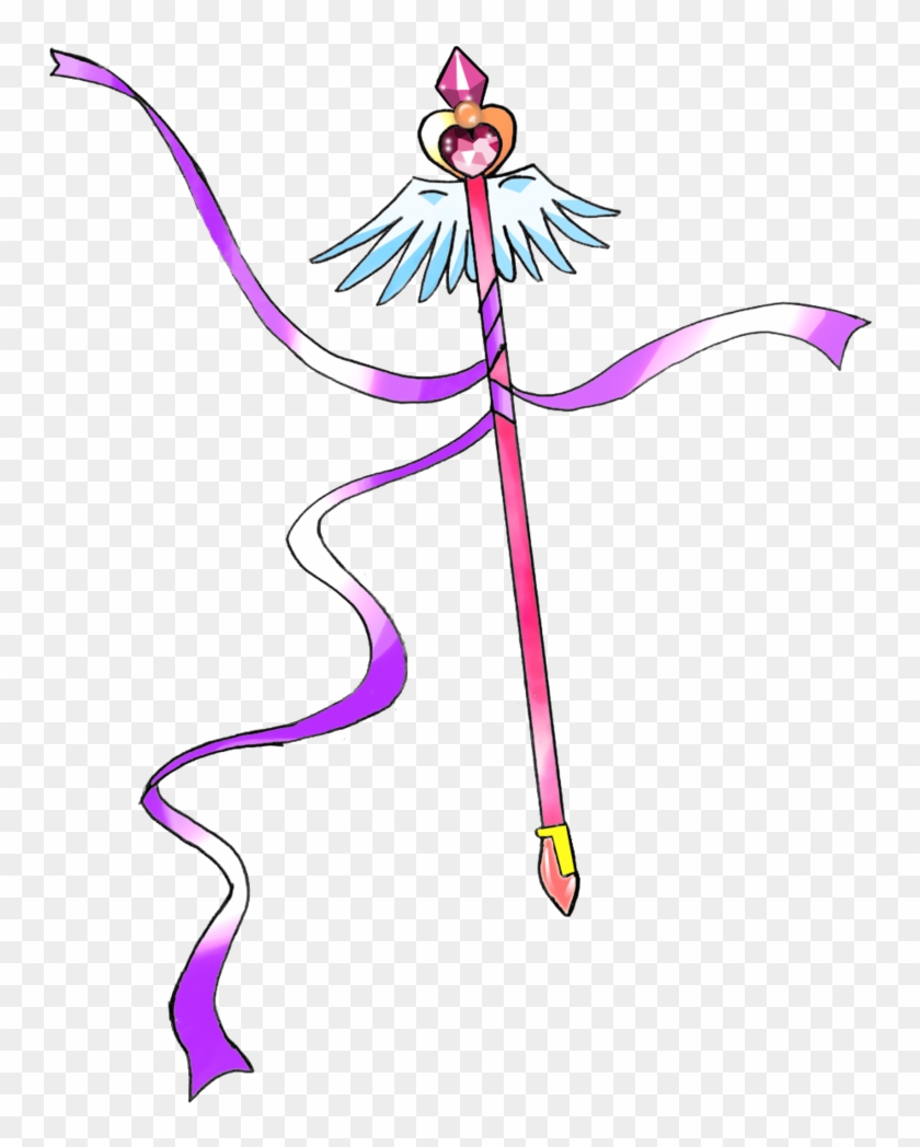 Magical Wand 1 By Puyo0702 - Anime Magic Wand Png #212386