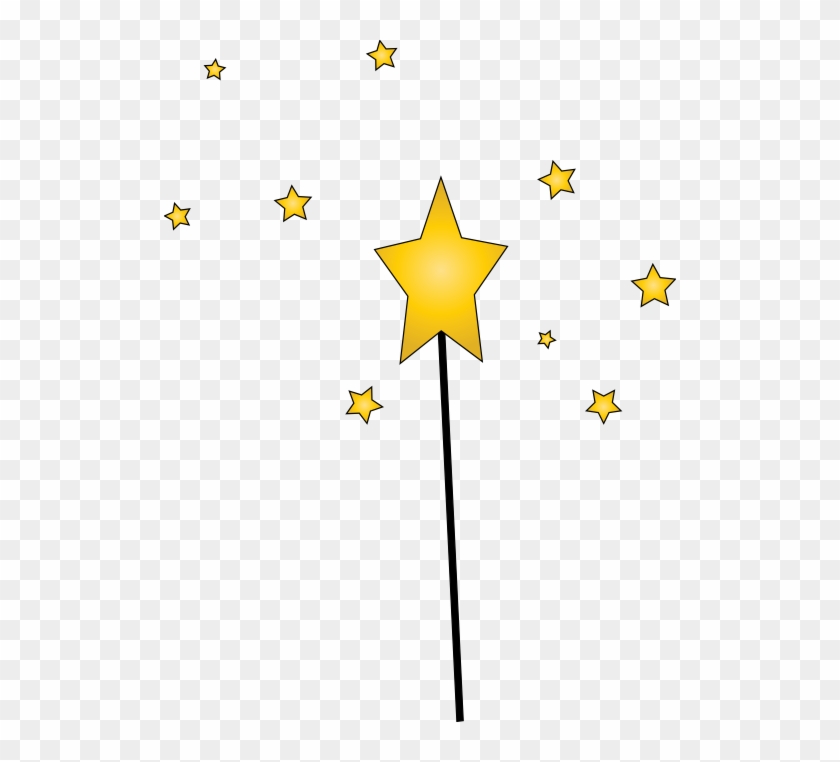 Magical Clipart Line Star - Flag #212516