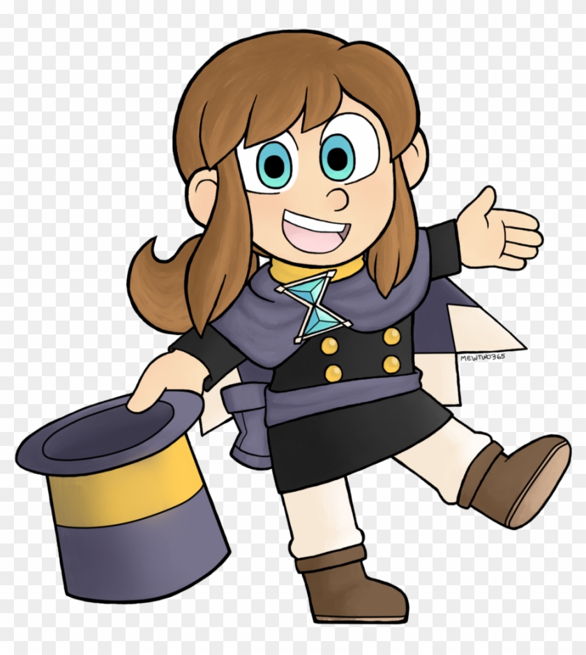 Hat Kid Magician By Mewtwo365 Hat Kid Magician By Mewtwo365 - Trucy Wright Hat Kid #212582