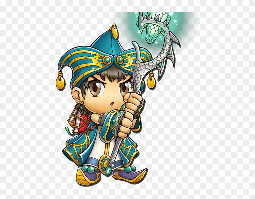 Artwork Magician 1m - Maplestory Mage Ice Lightning #212587