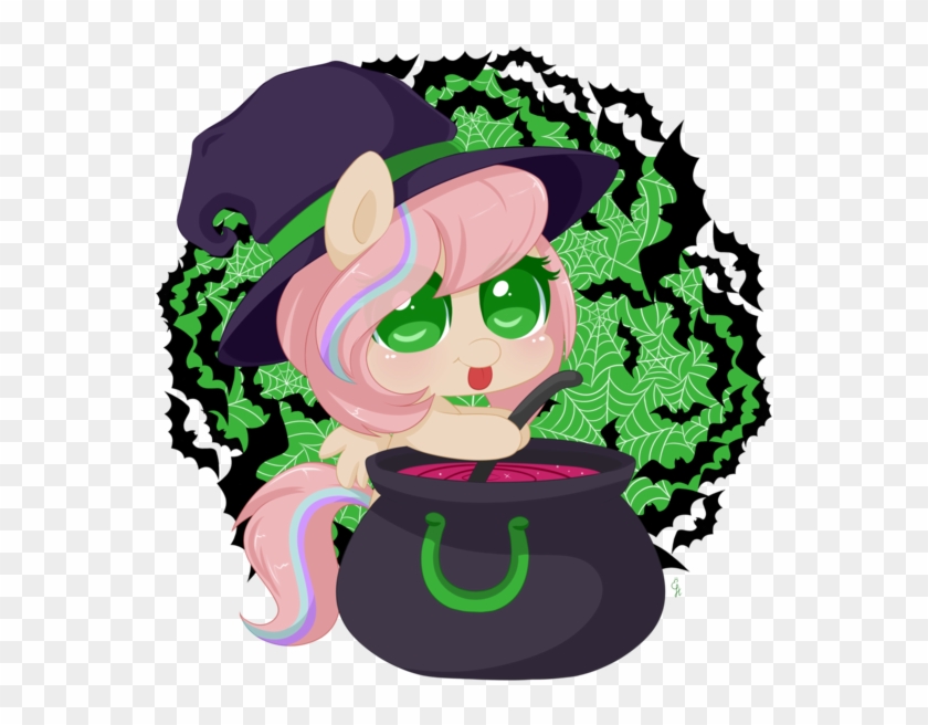 Chibi Pony Potion Witch - Illustration #212618