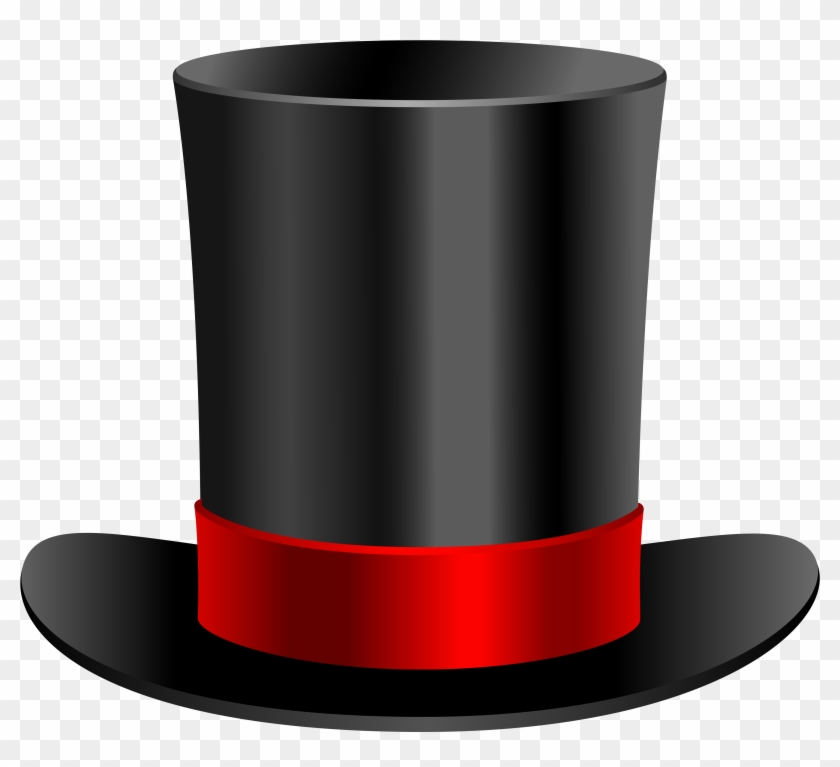 Magic Hat And Wand Clip - Magician Hat Clip Art #212649