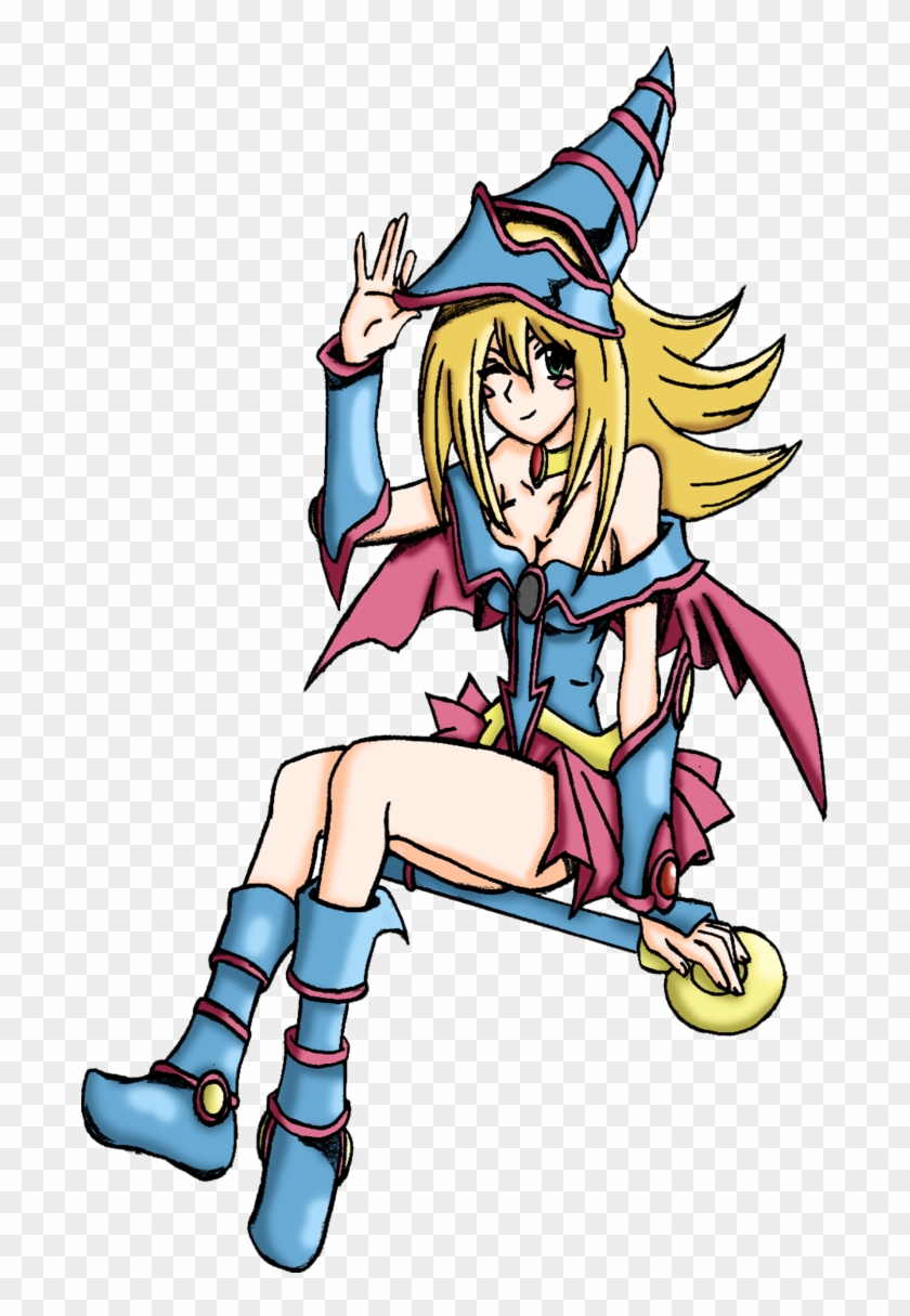 Dark Magician Girl Colored By Retzan - Magician #212651