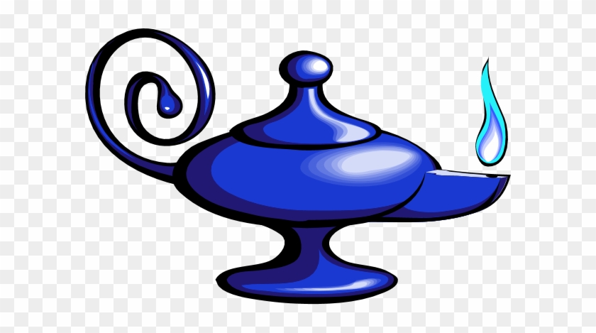 Magic Lamp Gene Aladdin Clipart - Magic Lamp Clipart #212721