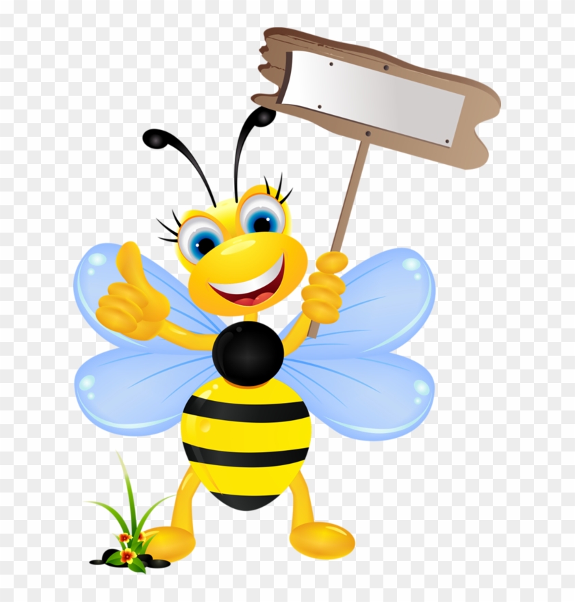 Bee, Writings, Snug, Poetry, Faces, Bees, Animals, - Cartoon Simple Spring Bee #212800