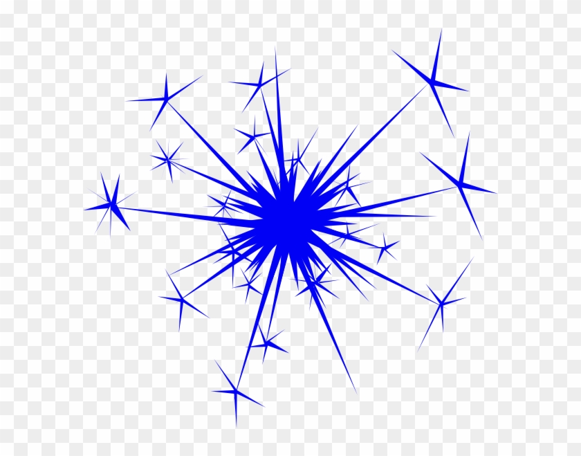 Sparkle - Clipart - Blue Sparkles Clipart #212938