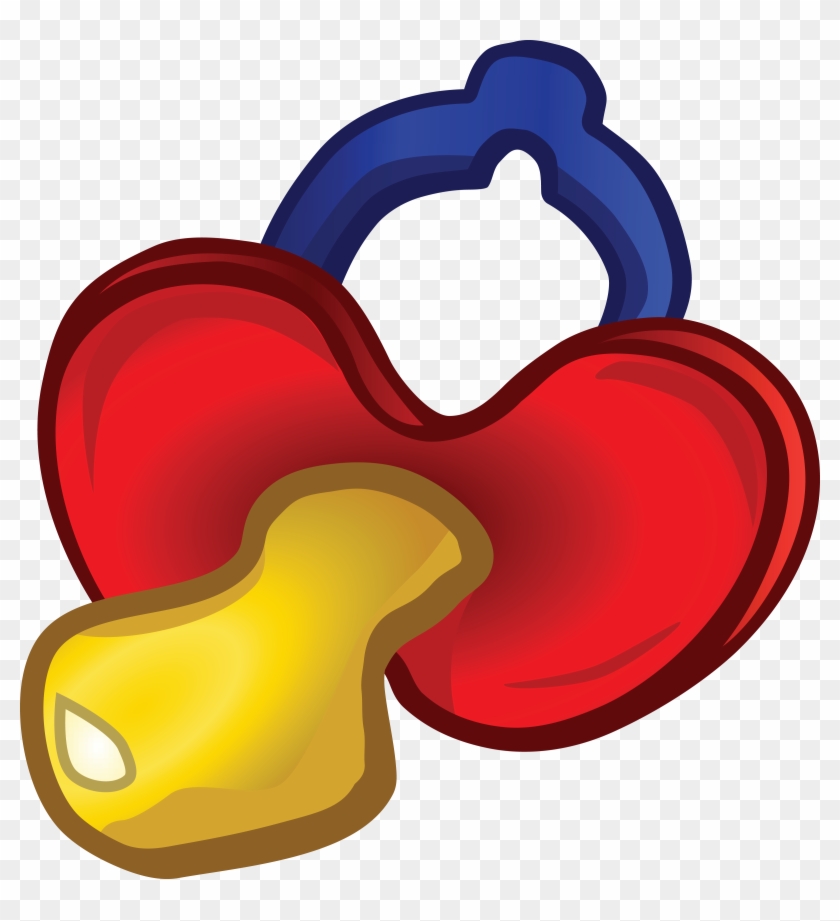 Free Clipart Of A Baby Pacifier - Clip Art #212999