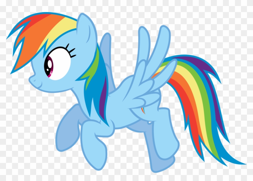Rainbow Dash Flying Png Image - Friendship Is Magic Rainbow Dash #213009