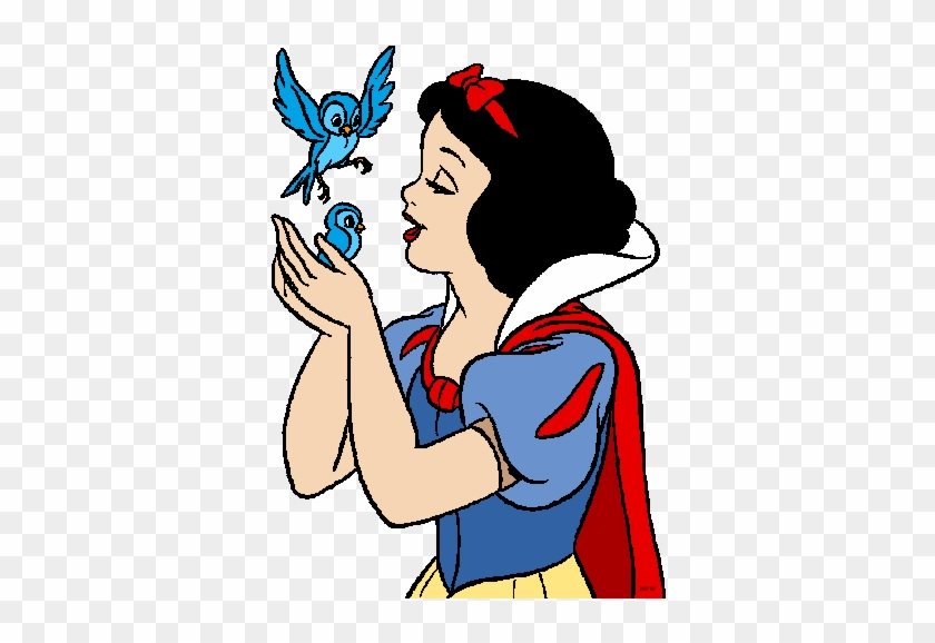 Snow White Clipart Snow White And The Seven Dwarfs - Snow White With Birds #213014